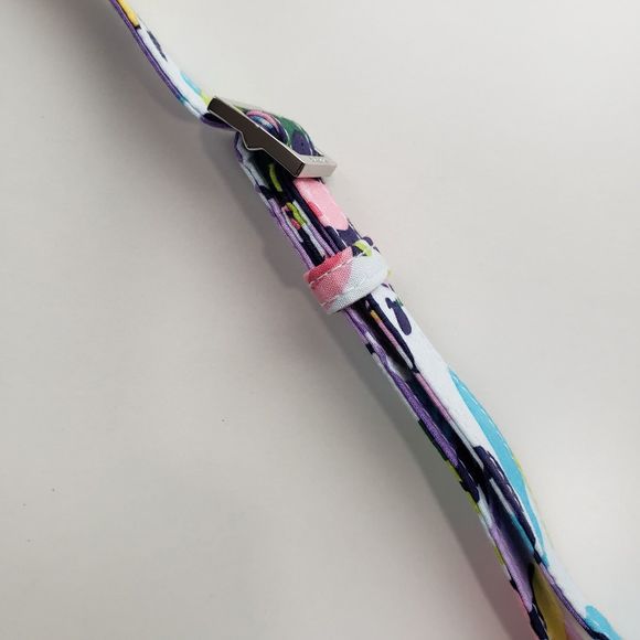 Vera Bradley Gorgeous Spring Satchel Crossbody Bag / Purse; Approx. 5 x 10 x 4 - Picture 8 of 9